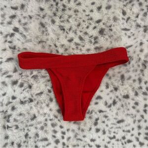 L.A. Hearts Red Bikini Bottoms